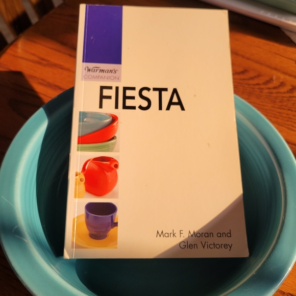 Vintage Fiesta 8.5" Nappy Bowl ~ Fiestaware ~ Serving Bowl ~ Turquoise - Picture 5 of 16